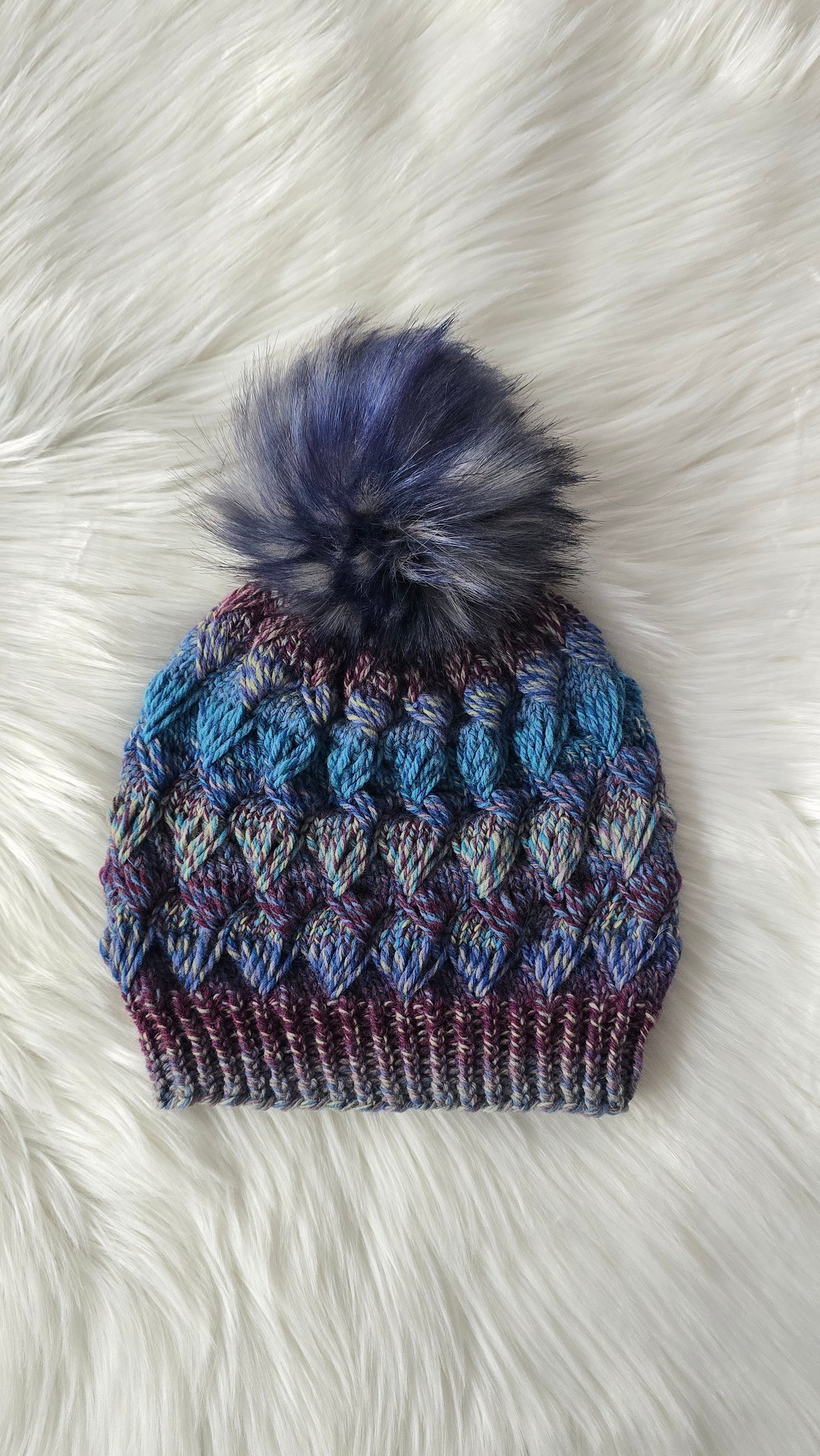 Feathertail Hat Knitting Pattern